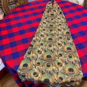 NWT Love On Haight Peacock Feather Dress Size XS NEW